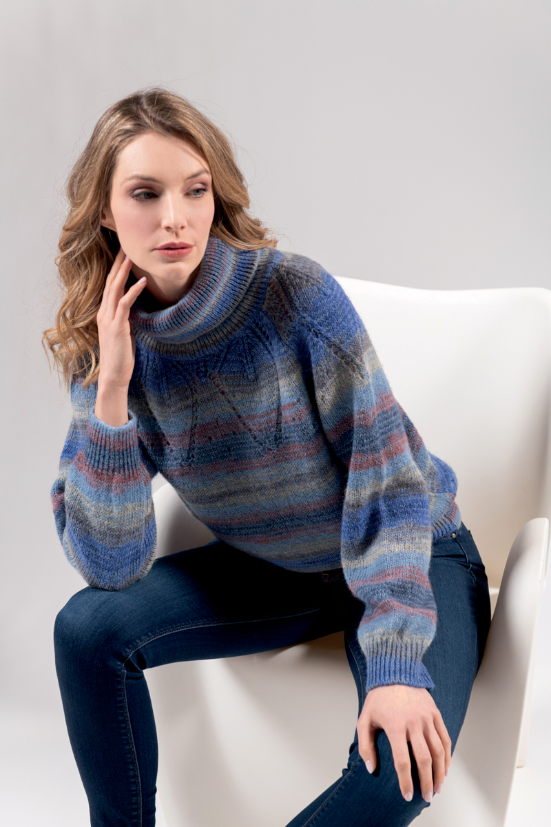 DOLCEVITA M/MOHAIR STAMPATO